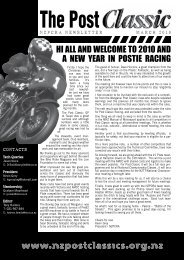 March 2012 part 1 - NZ Post Classic Racing Association