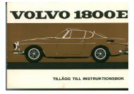 V0 Lvo 180 0 E - Volvo 1800 Picture Gallery