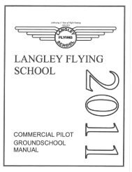 Langley Flying School Commercial Pilot Groundschool Manual ...