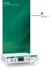 IZT S1000 - Innovationszentrum fÃ¼r Telekommunikationstechnik ...
