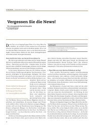 Vergessen Sie die News! - Rolf Dobelli