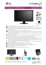 TFT Monitor FLATRON wide W2442PE-BF