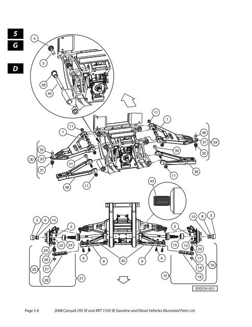 2008 Carryall 295 SE and XRT 1550 SE Illustrated Parts ... - Mobilicab