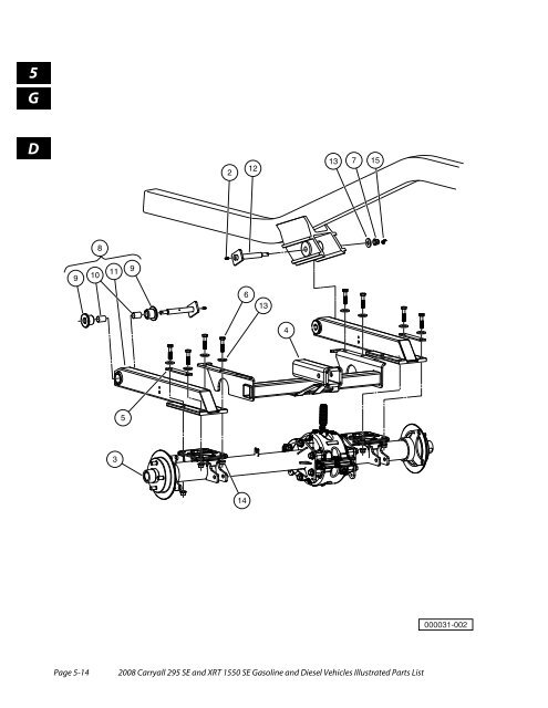 2008 Carryall 295 SE and XRT 1550 SE Illustrated Parts ... - Mobilicab