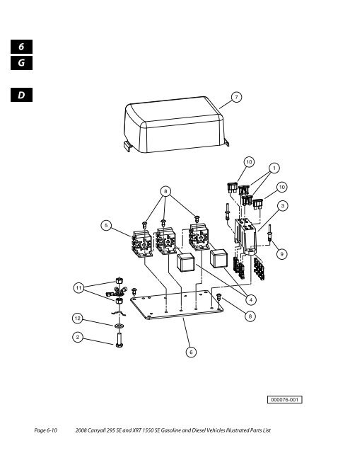 2008 Carryall 295 SE and XRT 1550 SE Illustrated Parts ... - Mobilicab