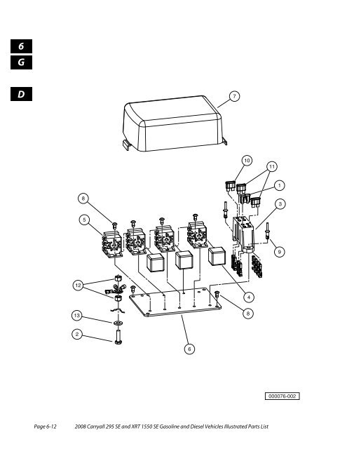 2008 Carryall 295 SE and XRT 1550 SE Illustrated Parts ... - Mobilicab