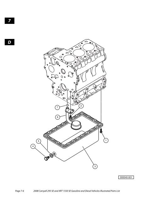 2008 Carryall 295 SE and XRT 1550 SE Illustrated Parts ... - Mobilicab