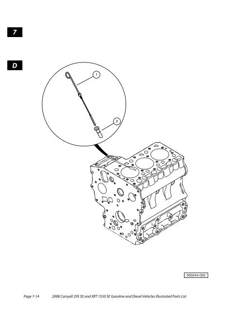 2008 Carryall 295 SE and XRT 1550 SE Illustrated Parts ... - Mobilicab