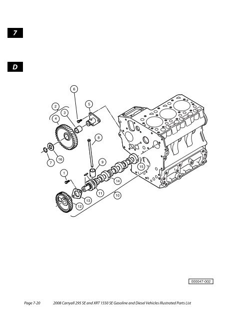 2008 Carryall 295 SE and XRT 1550 SE Illustrated Parts ... - Mobilicab