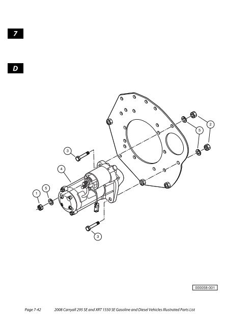 2008 Carryall 295 SE and XRT 1550 SE Illustrated Parts ... - Mobilicab