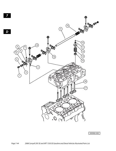 2008 Carryall 295 SE and XRT 1550 SE Illustrated Parts ... - Mobilicab