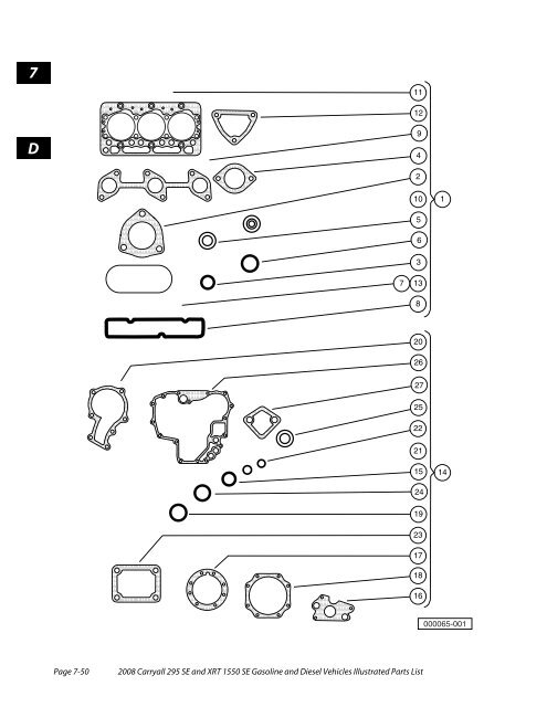 2008 Carryall 295 SE and XRT 1550 SE Illustrated Parts ... - Mobilicab