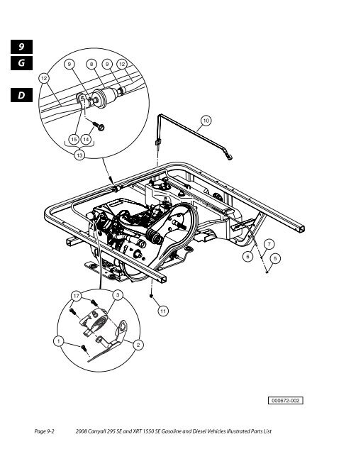 2008 Carryall 295 SE and XRT 1550 SE Illustrated Parts ... - Mobilicab