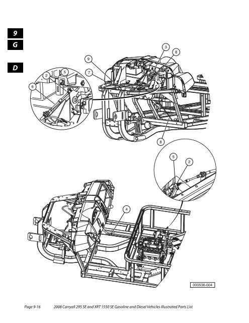 2008 Carryall 295 SE and XRT 1550 SE Illustrated Parts ... - Mobilicab