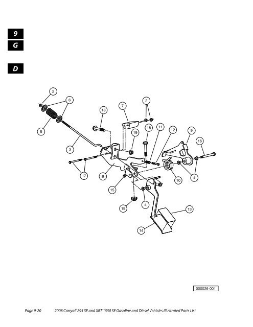 2008 Carryall 295 SE and XRT 1550 SE Illustrated Parts ... - Mobilicab