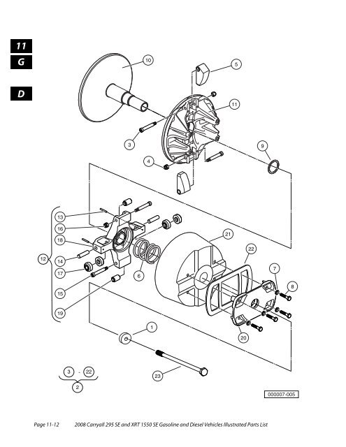 2008 Carryall 295 SE and XRT 1550 SE Illustrated Parts ... - Mobilicab