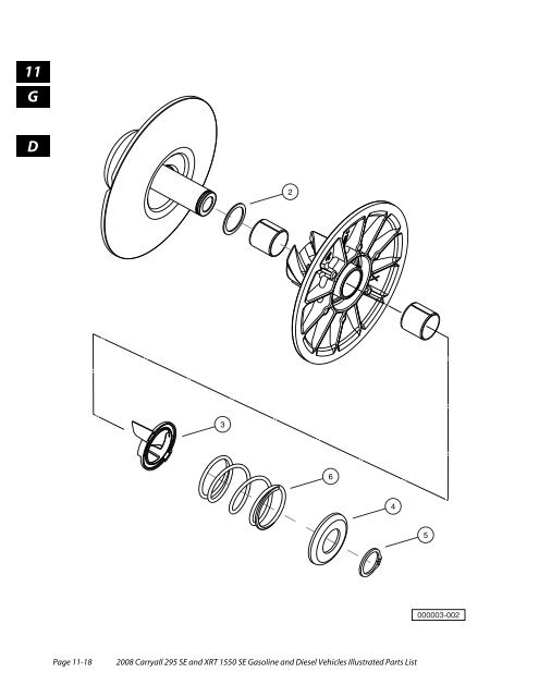 2008 Carryall 295 SE and XRT 1550 SE Illustrated Parts ... - Mobilicab