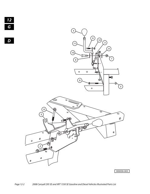 2008 Carryall 295 SE and XRT 1550 SE Illustrated Parts ... - Mobilicab