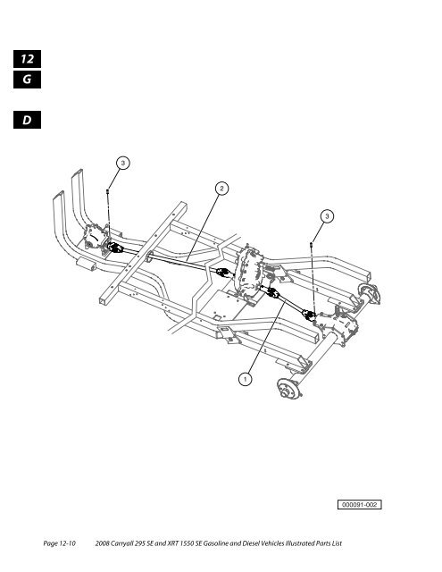 2008 Carryall 295 SE and XRT 1550 SE Illustrated Parts ... - Mobilicab