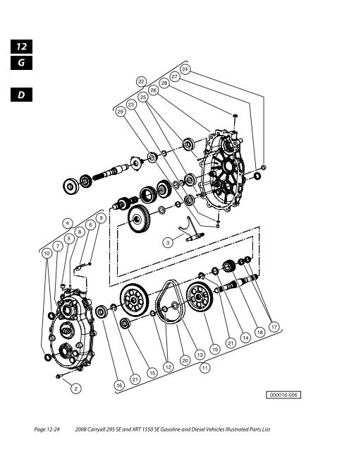 2008 Carryall 295 SE and XRT 1550 SE Illustrated Parts ... - Mobilicab