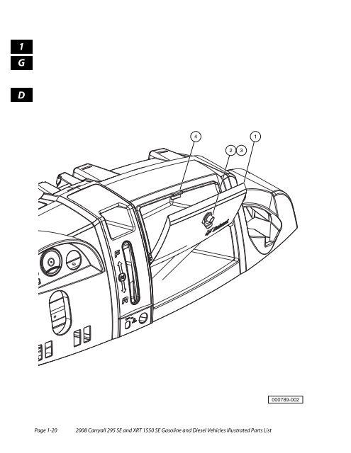 2008 Carryall 295 SE and XRT 1550 SE Illustrated Parts ... - Mobilicab