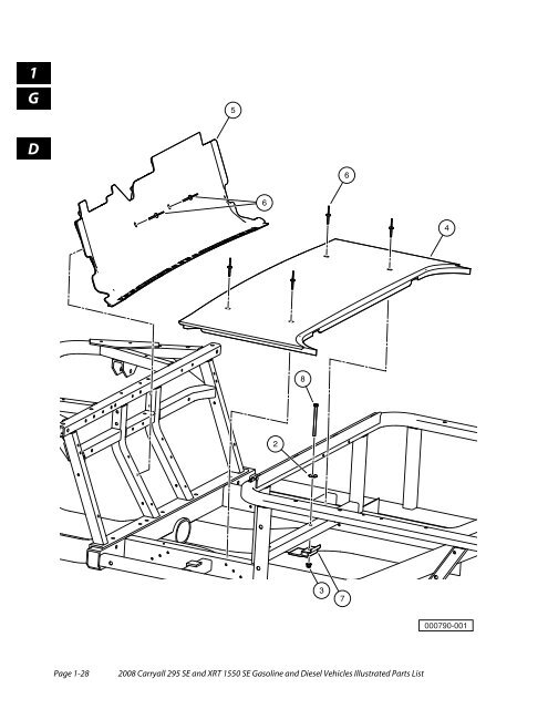 2008 Carryall 295 SE and XRT 1550 SE Illustrated Parts ... - Mobilicab