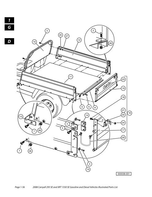 2008 Carryall 295 SE and XRT 1550 SE Illustrated Parts ... - Mobilicab