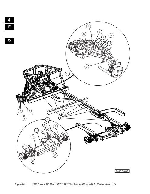 2008 Carryall 295 SE and XRT 1550 SE Illustrated Parts ... - Mobilicab