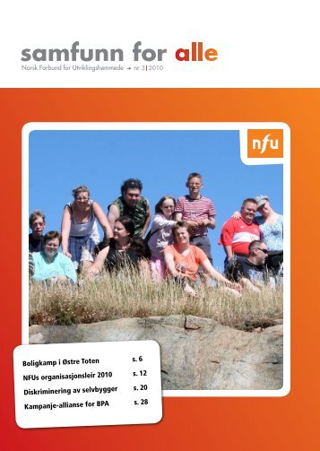 Her kan du lese Samfunn for alle nr. 3 2010 - NFU