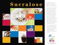 Sucralose - International Food Information Council Foundation