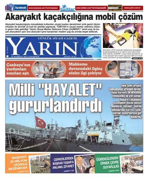 Ankara 10 Haziran 2013
