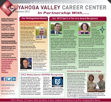 Catalyst - Cuyahoga Valley Career Center