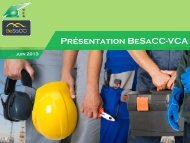 PrÃ©sentation - BeSaCC-VCA