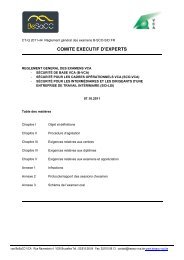 COMITE EXECUTIF D'EXPERTS - VCA