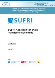 SUFRI crisis management.pdf - CRUE Flooding Era-Net