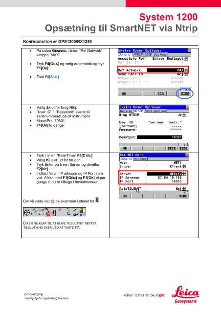 Download - Leica SmartNet danmark - Leica Geosystems