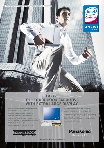 cf-y7. the toughbook executive with extra large display. - trust line