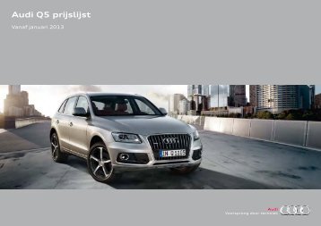 Audi Q5 prijslijst - Fleetwise