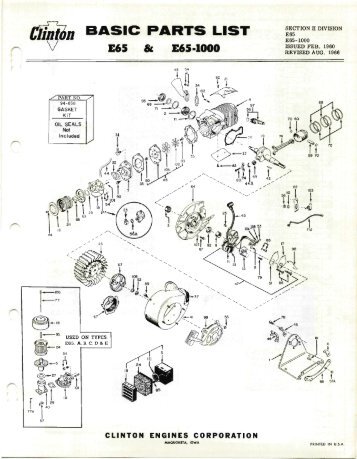 images/Clinton Parts Manual.pdf - Caroholic.com