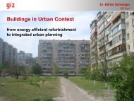 From Energy Efficient Refurbishment to Integrated Urban Planning - LED
