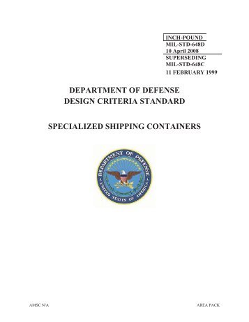 MIL-STD-648D - Chassis Plans