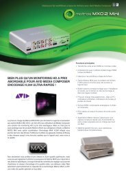 Version PDF - Matrox