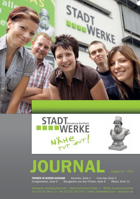 Ausgabe 02/2013 - Stadtwerke Annaberg-Buchholz