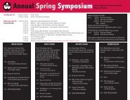 Download Spring Symposium brochure here. - The Poultry Federation