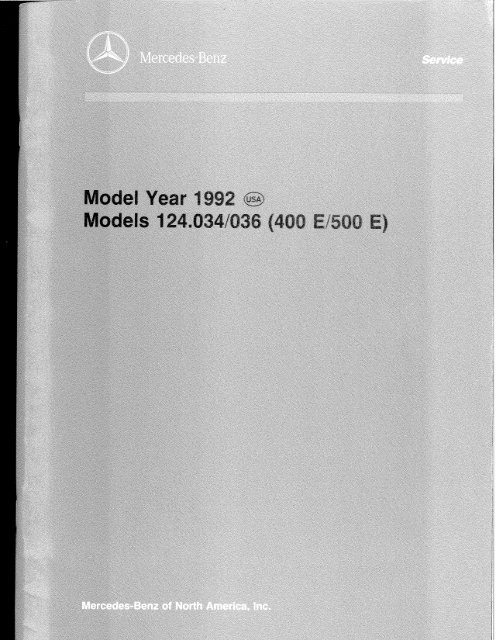 Page 1 Page 2 Page 3 2 ' MerCedeSfBenZ Service Model Year ...