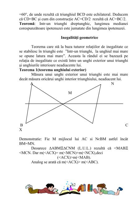 MATEMATICÄ‚ PENTRU NOI  TOÅ¢I - Scoala cu clasele I-VIII Nr 4 Cugir