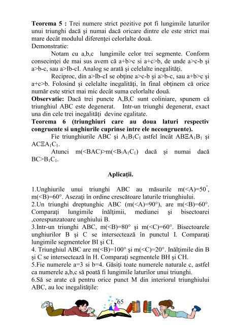 MATEMATICÄ‚ PENTRU NOI  TOÅ¢I - Scoala cu clasele I-VIII Nr 4 Cugir