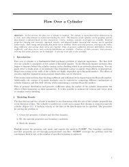 Flow Over a Cylinder - PhilonNet Engineering Solutions