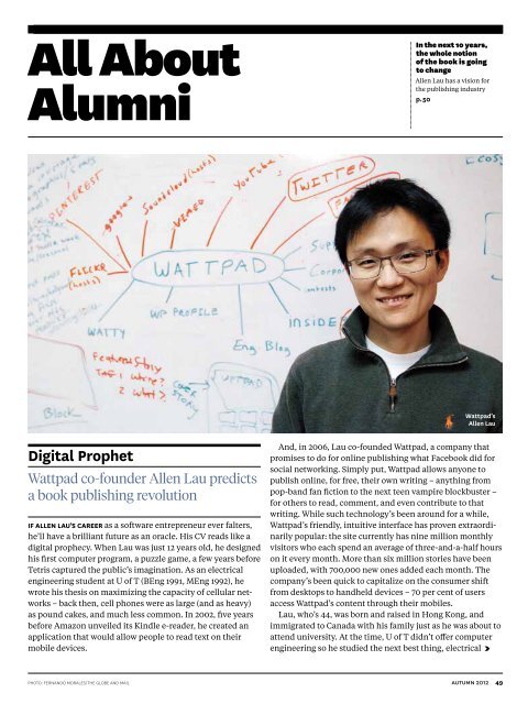 8 MB - University of Toronto Magazine