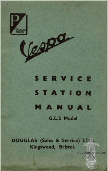 Douglas Model Vespa GL2 Service Manual.pdf